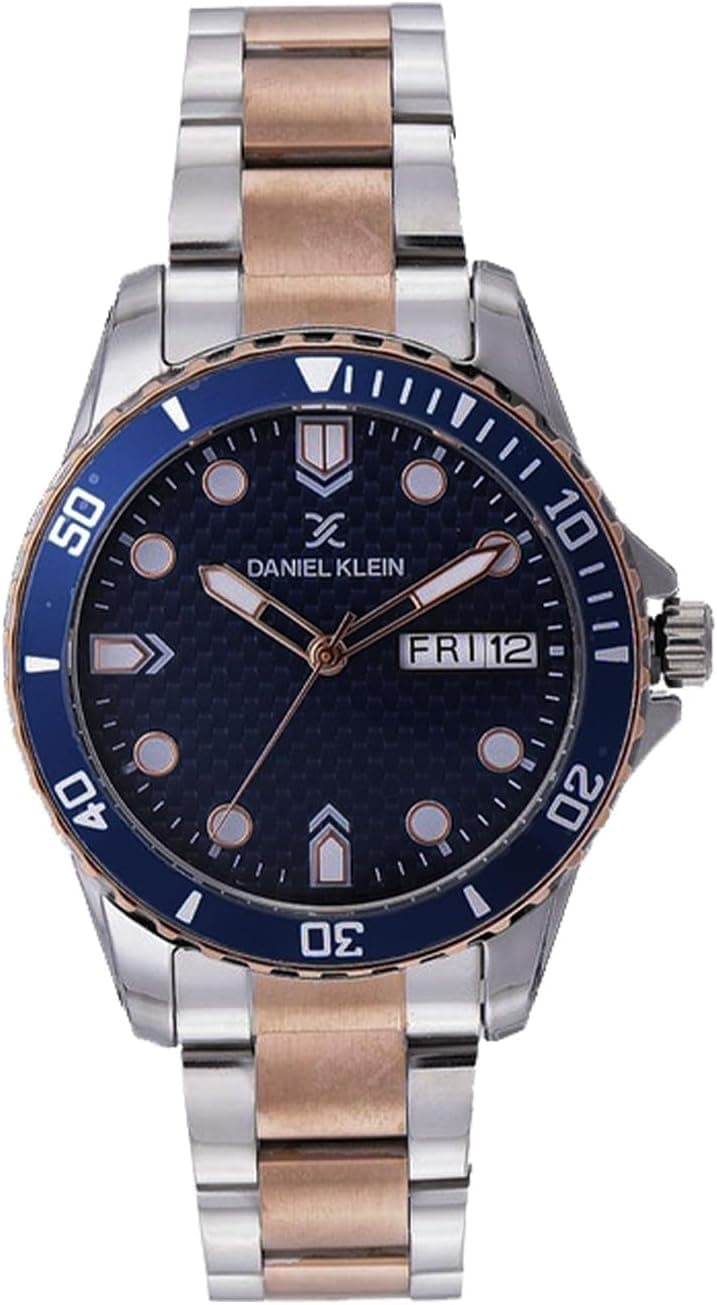 ساعت مچی مردانه Daniel Klein آنالوگ با صفحه و بند آبی مدل DK11926-5 ساعت مچی مردانه Daniel Klein آنالوگ با صفحه و بند آبی مدل DK11926-5