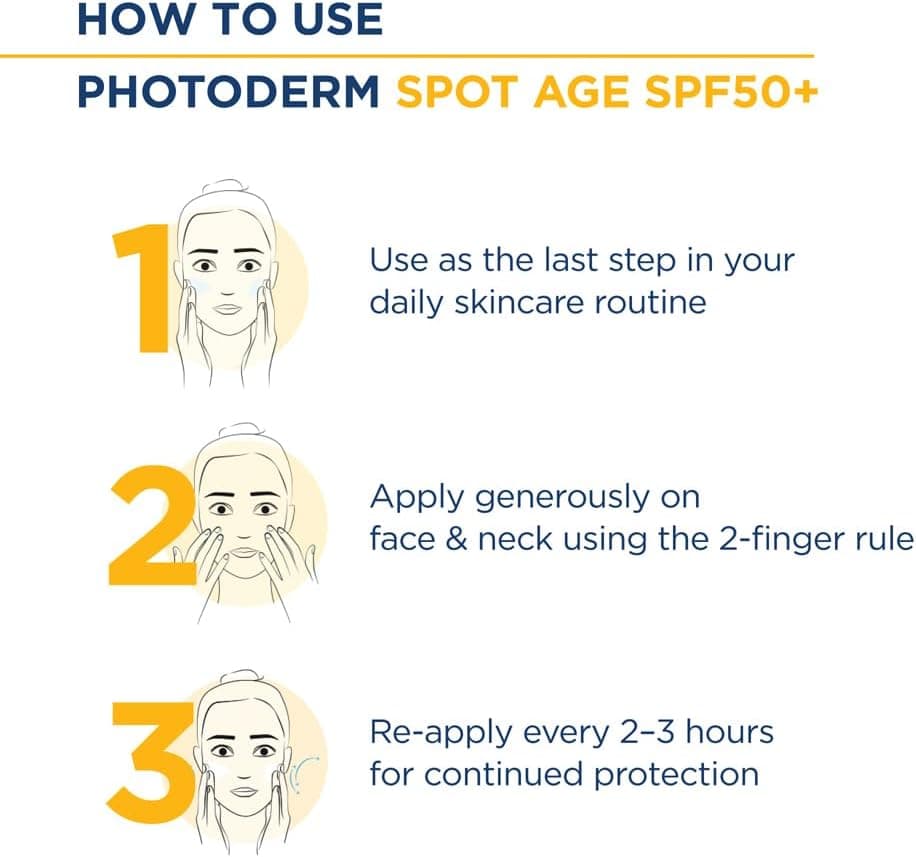 ژل ضدآفتاب Photoderm Spot Age SPF 50+ 40 ml ژل ضدآفتاب Photoderm Spot Age SPF 50+ 40 ml