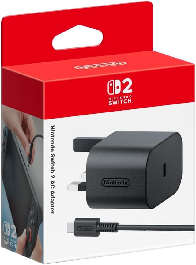 آداپتور برق Nintendo نسخه امارات متحده عربی مدل Switch 2 آداپتور برق Nintendo نسخه امارات متحده عربی مدل Switch 2