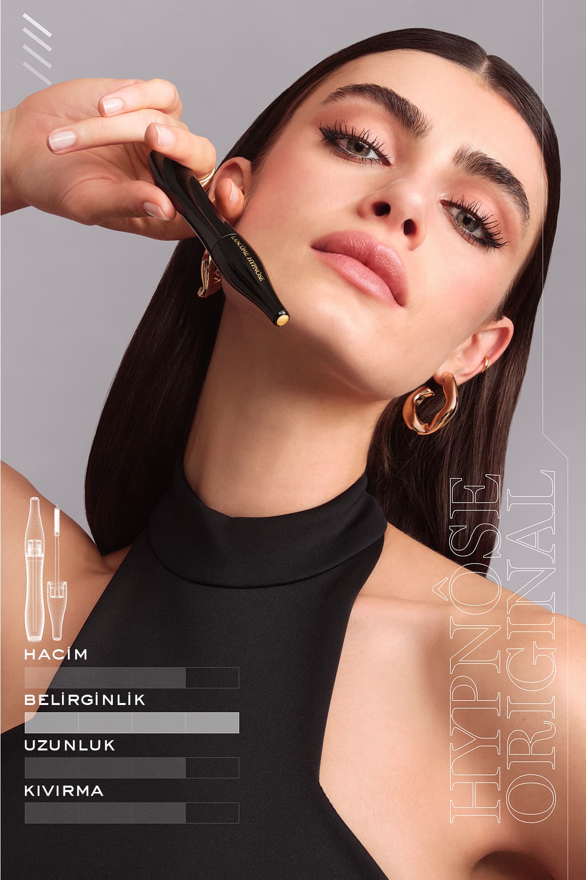 ماسکارا Lancome Hypnose حجمدهنده قابل تنظیم مشکی مدل 01 Noir 3614272161788 ماسکارا Lancome Hypnose حجمدهنده قابل تنظیم مشکی مدل 01 Noir 3614272161788