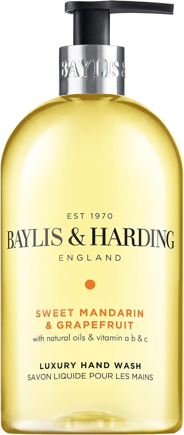 مایع دست Baylis & Harding رایحه نارنگی شیرین و گریپفروت 500 ml مایع دست Baylis & Harding رایحه نارنگی شیرین و گریپفروت 500 ml