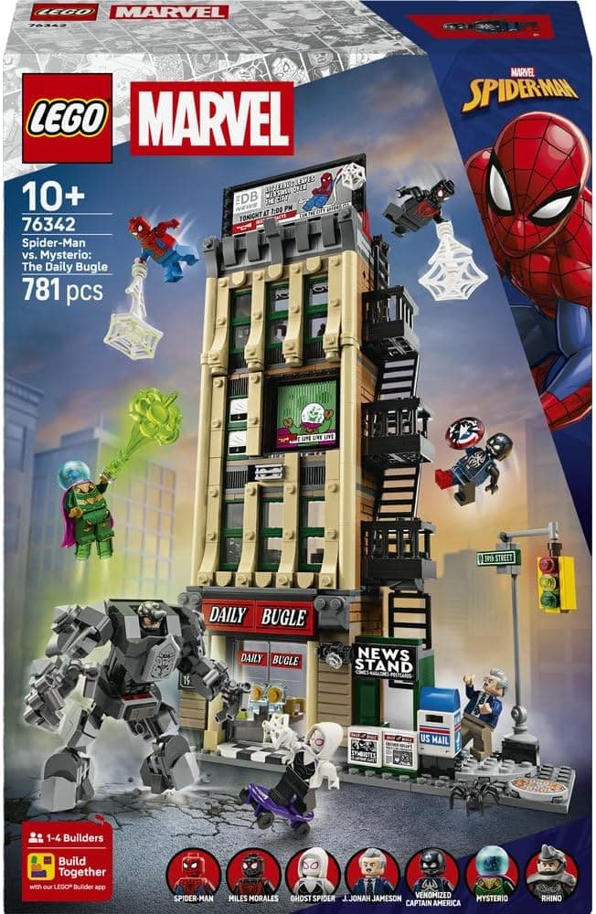 لگو Marvel Spider-Man vs. Mysterio: The Daily Bugle 76342 لگو Marvel Spider-Man vs. Mysterio: The Daily Bugle 76342