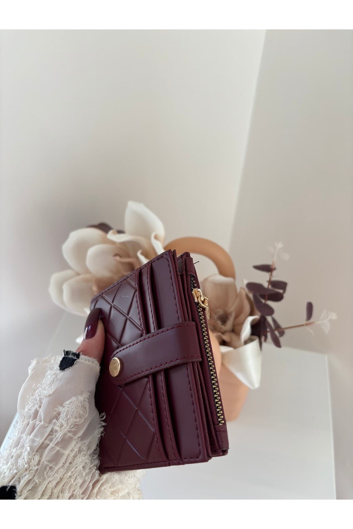 کیف پول زنانه lalettobags کاپیتونه با چرم مصنوعی کیف پول زنانه lalettobags کاپیتونه با چرم مصنوعی