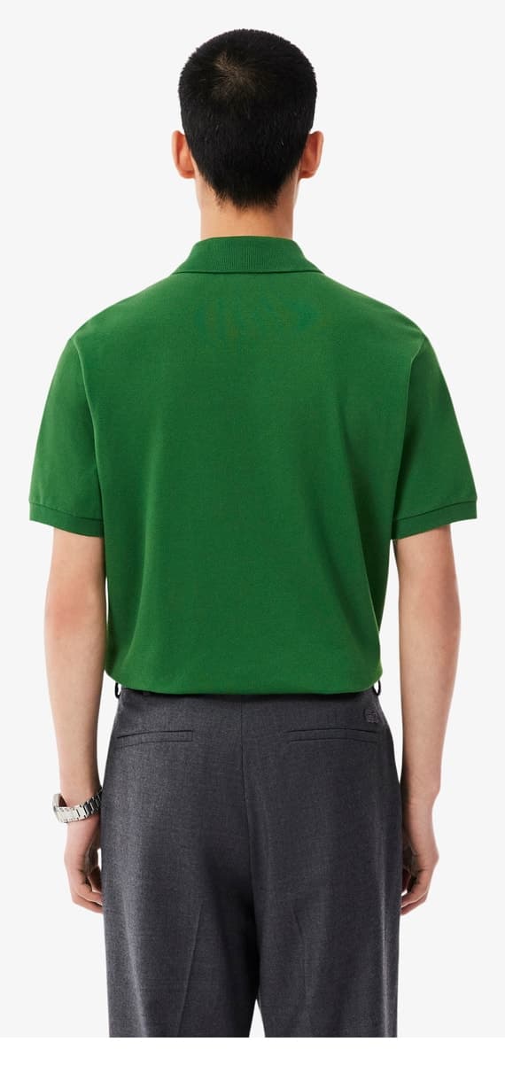 پولو مردانه Lacoste فیت کلاسیک سبز مدل L.12.12 پولو مردانه Lacoste فیت کلاسیک سبز مدل L.12.12