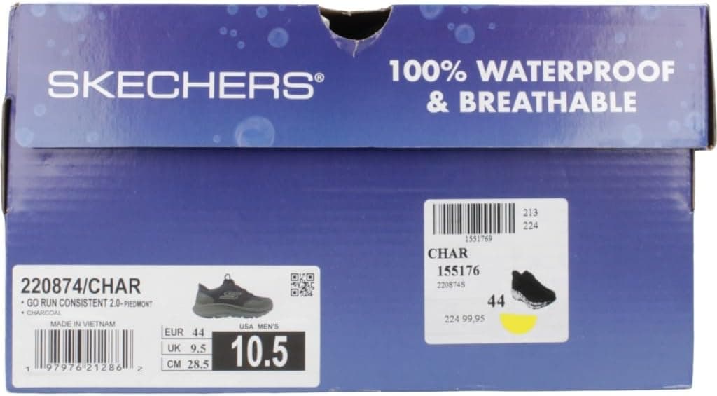 کفش دویدن مردانه Skechers خاکستری مدل GO RUN CONSİSTENT 2.0 - PİEDMONT کفش دویدن مردانه Skechers خاکستری مدل GO RUN CONSİSTENT 2.0 - PİEDMONT