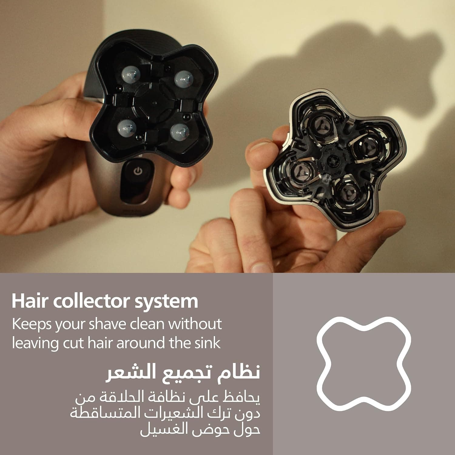ماشین اصلاح سر PHILIPS سری Pro 5000 با تیغههای ComfortCut مدل HS5980/15 ماشین اصلاح سر PHILIPS سری Pro 5000 با تیغههای ComfortCut مدل HS5980/15
