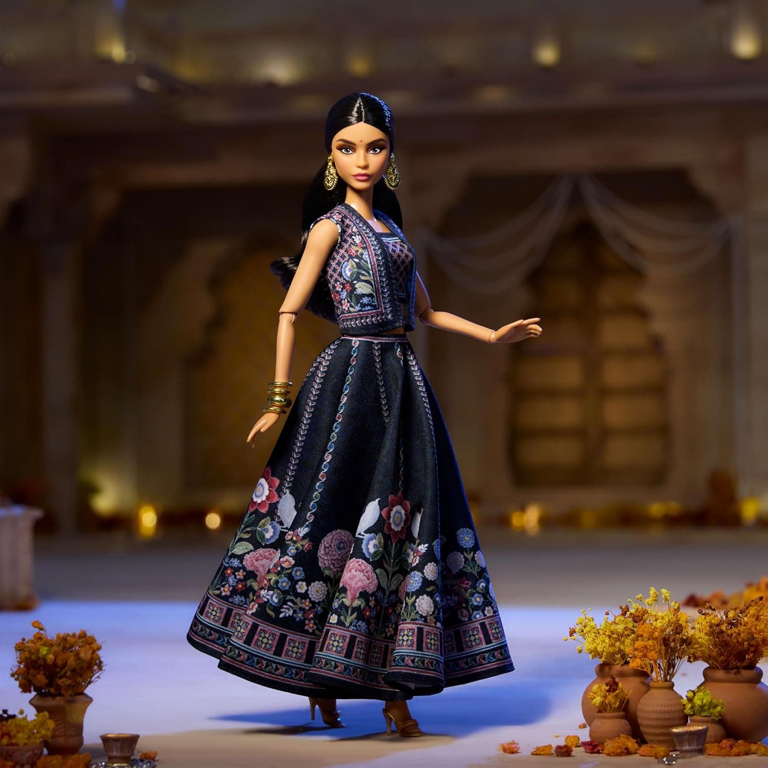 عروسک Diwali Barbie مدل 1 (2024) عروسک Diwali Barbie مدل 1 (2024)