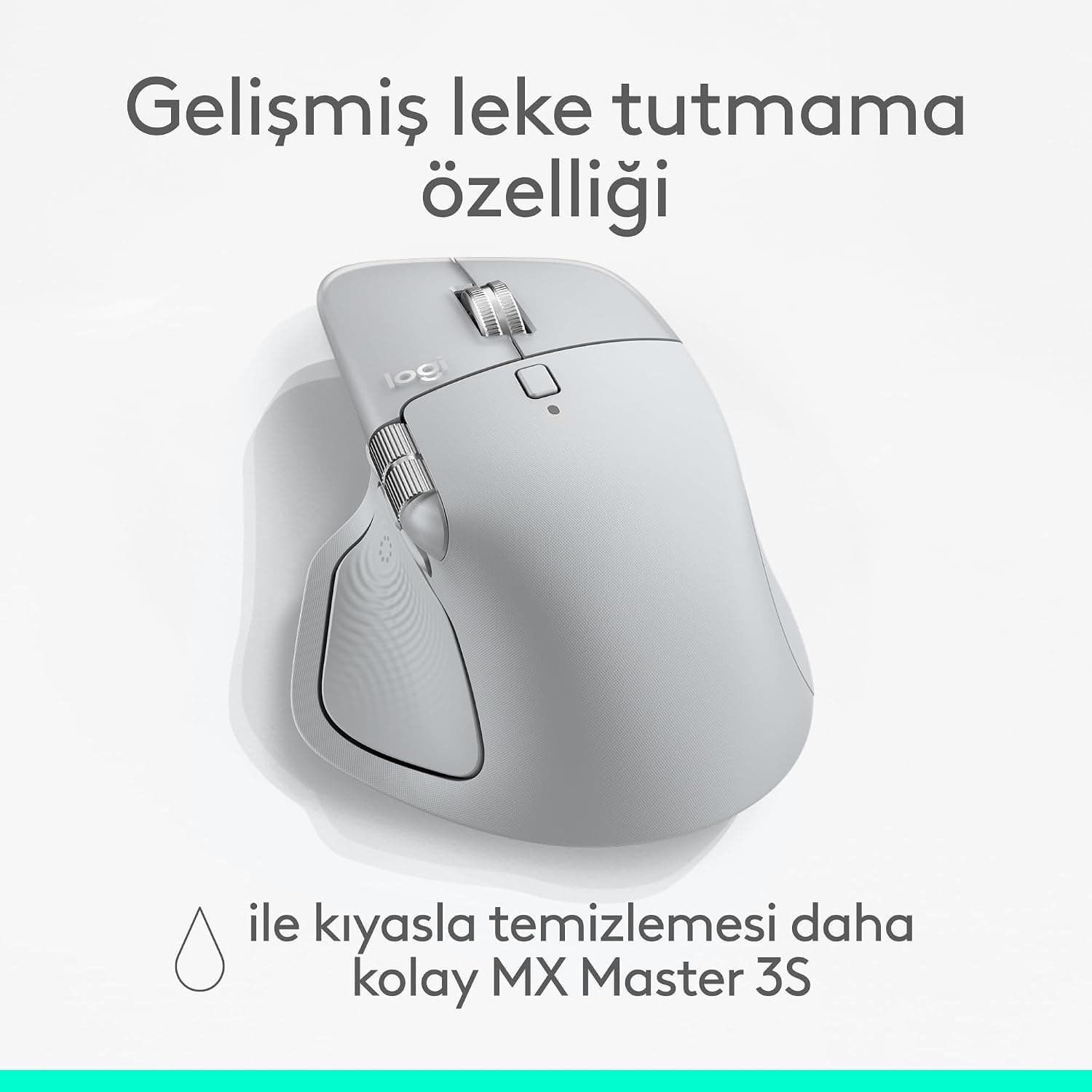 ماوس بیسیم Logitech با بازخورد لمسی مدل MX Master 4، بلوتوث، اسکرول فوقسریع، چنددستگاهی، 8000 DPI، حسگر نوری، بیصدا، خاکستری روشن ماوس بیسیم Logitech با بازخورد لمسی مدل MX Master 4، بلوتوث، اسکرول فوقسریع، چنددستگاهی، 8000 DPI، حسگر نوری، بیصدا، خاکستری روشن