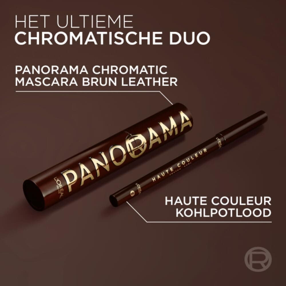 ریمل L'Oreal Paris Panorama Chromatic قهوهای چرمی ریمل L'Oreal Paris Panorama Chromatic قهوهای چرمی