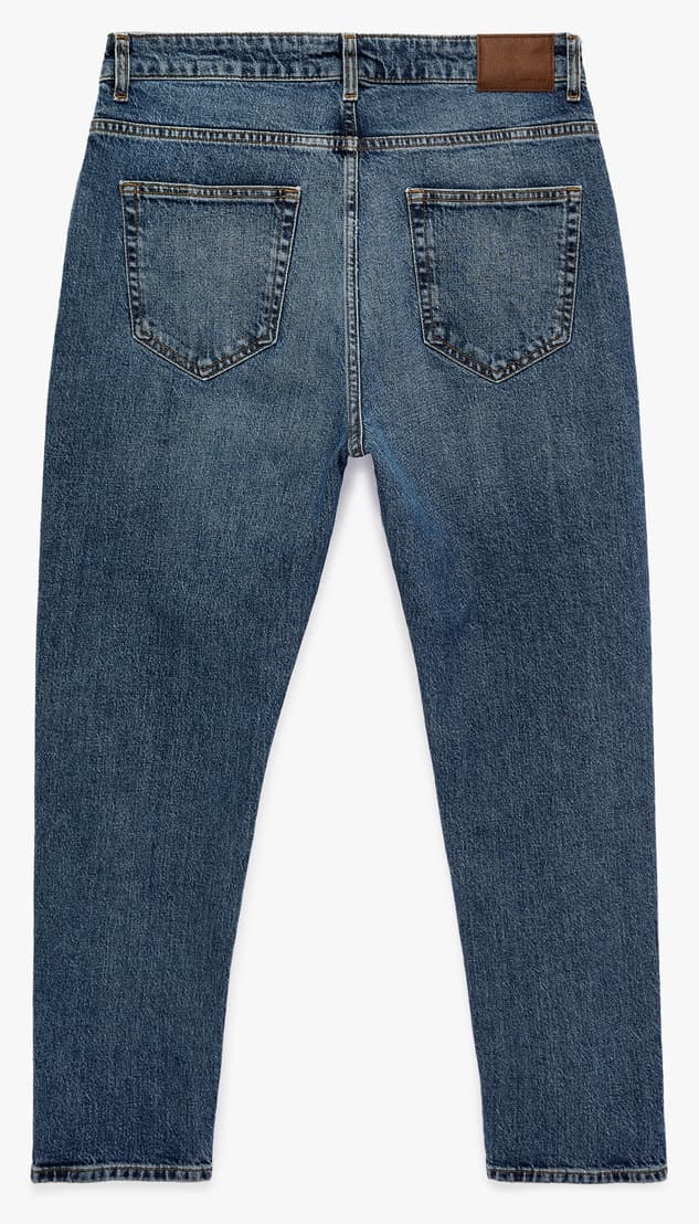 شلوار جین مردانه Koton نخی فیت معمولی Tapered Joe Jean شلوار جین مردانه Koton نخی فیت معمولی Tapered Joe Jean