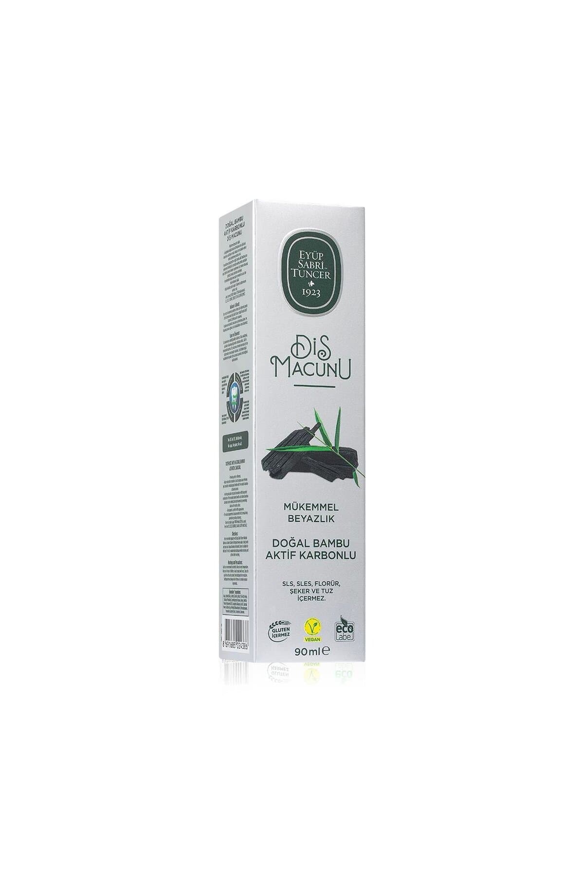 خمیردندان Eyüp Sabri Tuncer طبیعی با کربن بامبو 90 ml خمیردندان Eyüp Sabri Tuncer طبیعی با کربن بامبو 90 ml