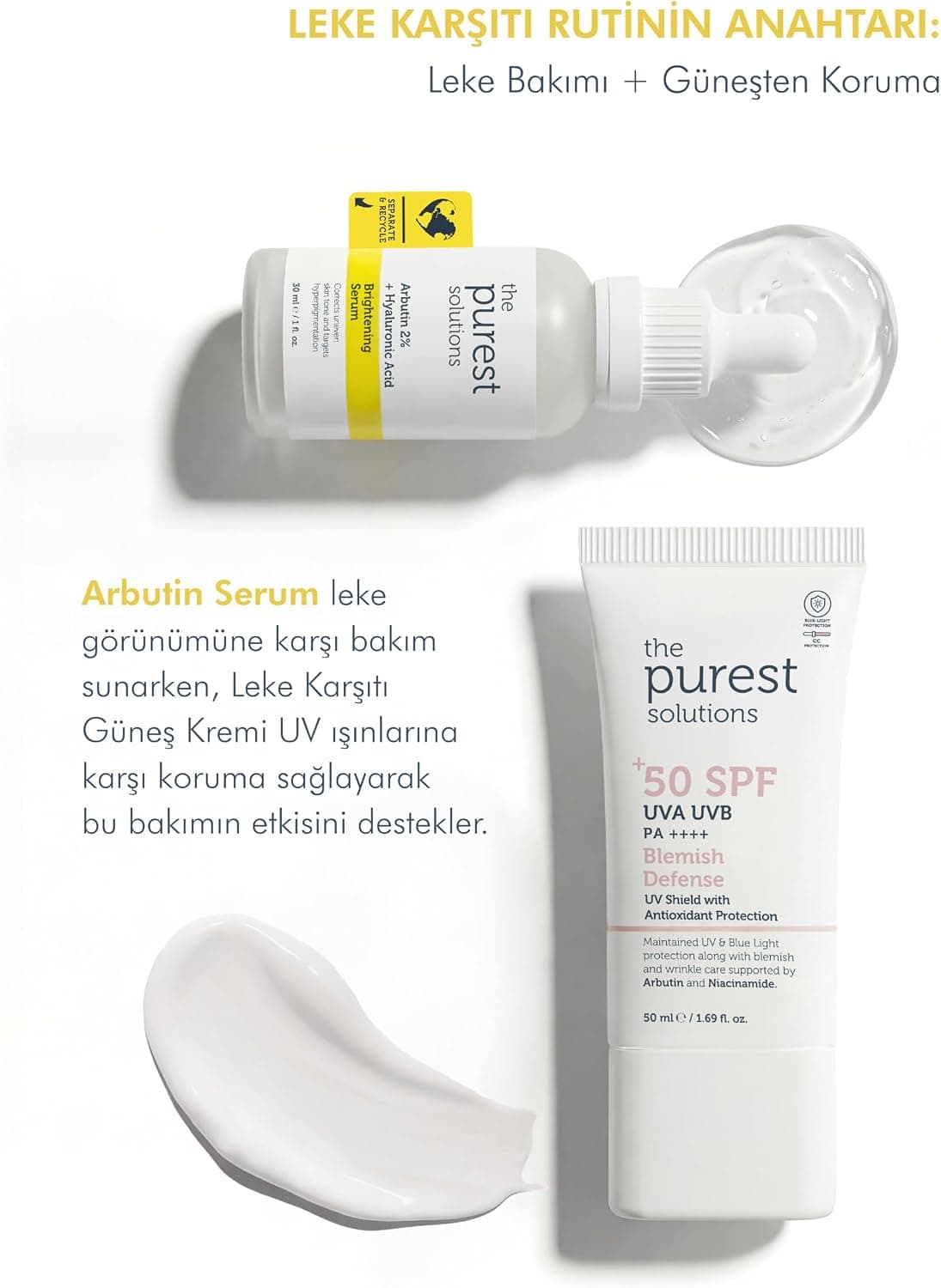سرم ضد لک پوست The Purest Solutions با آربوتین 2% و هیالورونیک اسید 30 ml سرم ضد لک پوست The Purest Solutions با آربوتین 2% و هیالورونیک اسید 30 ml