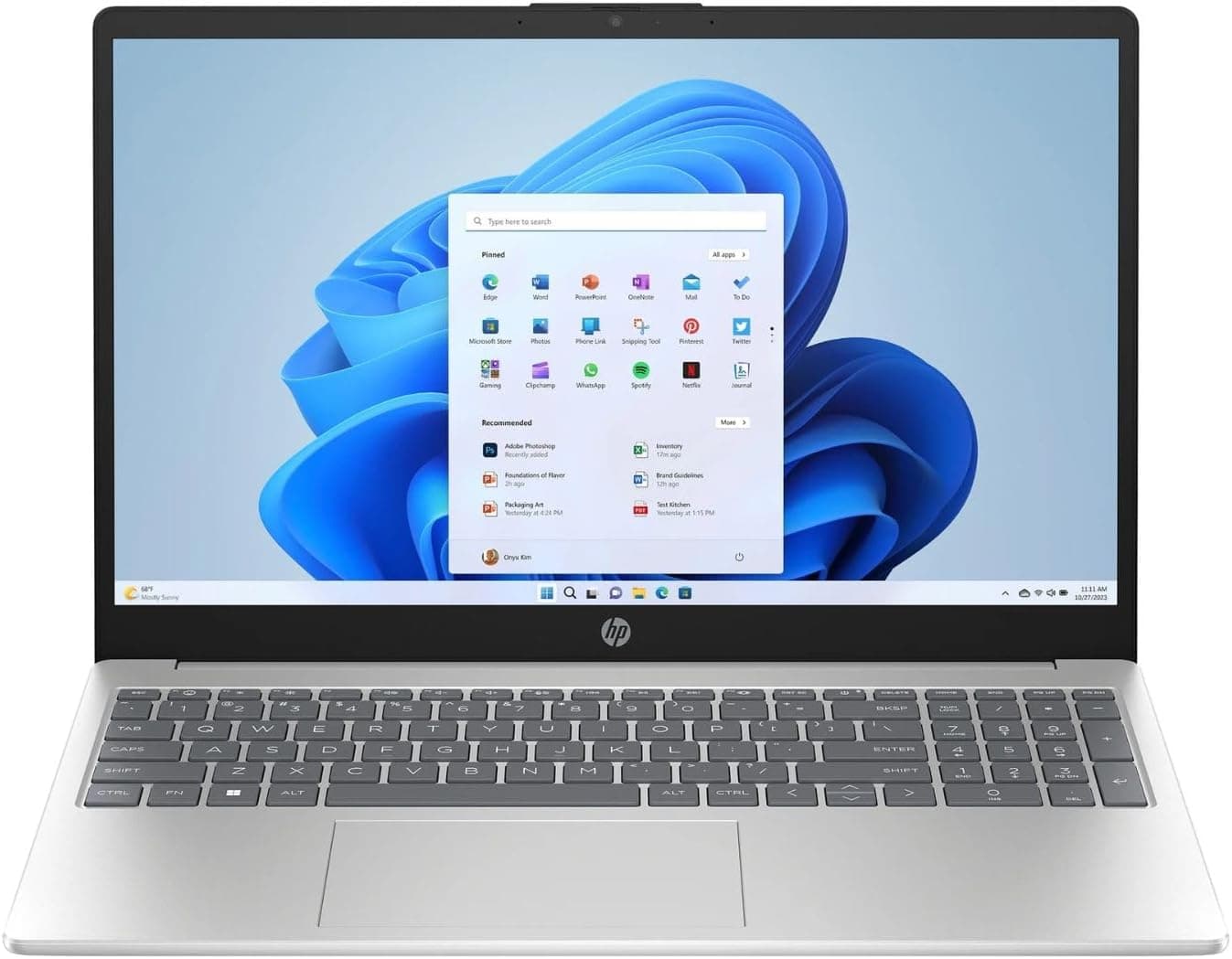 لپتاپ HP پانزدهوشش اینچی Full HD با پردازنده AMD Ryzen 5-7520U، رم 8GB، حافظه 512GB SSD و Windows 11 لپتاپ HP پانزدهوشش اینچی Full HD با پردازنده AMD Ryzen 5-7520U، رم 8GB، حافظه 512GB SSD و Windows 11
