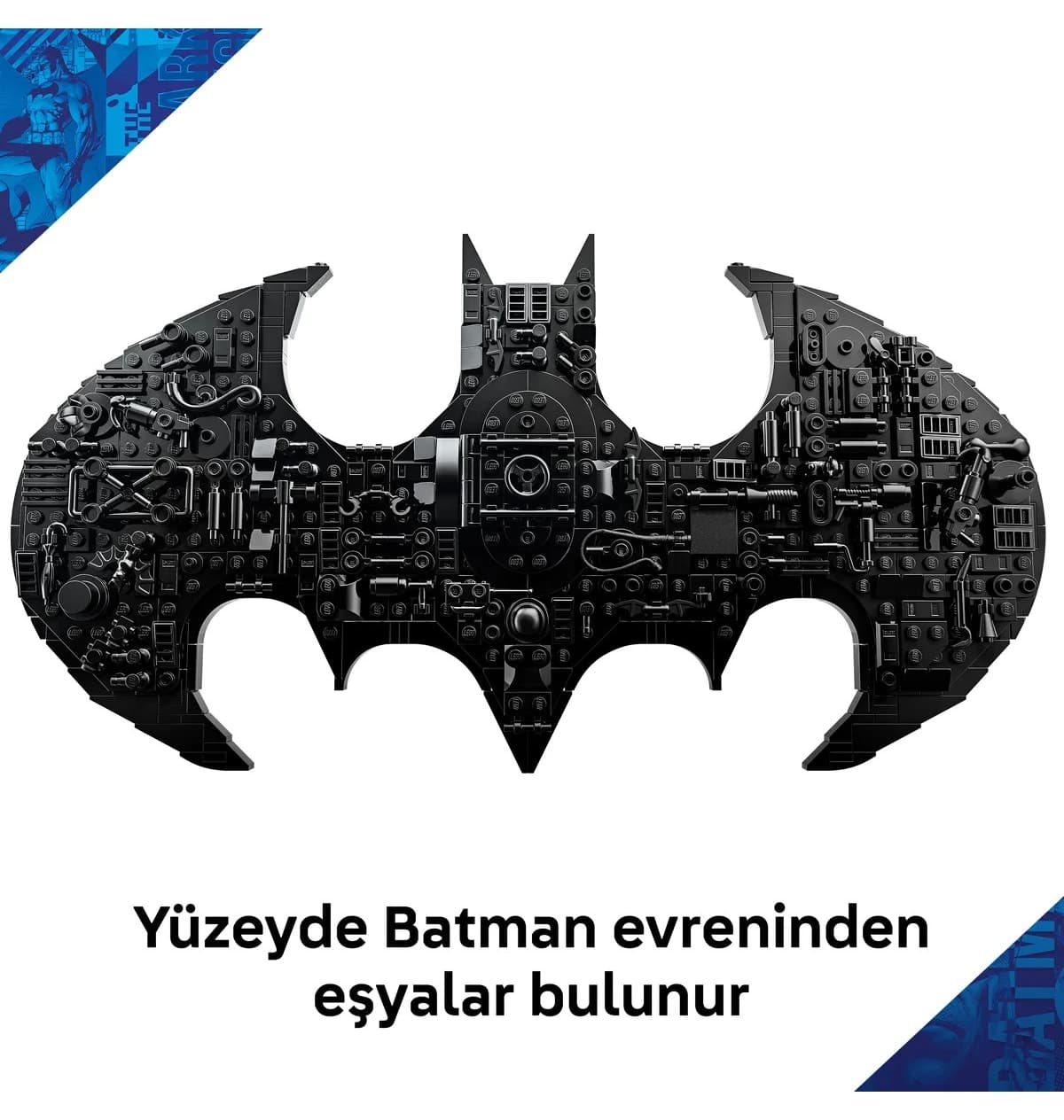 لگو DC Batman لوگوی بتمن 678 قطعه مدل 76330 لگو DC Batman لوگوی بتمن 678 قطعه مدل 76330