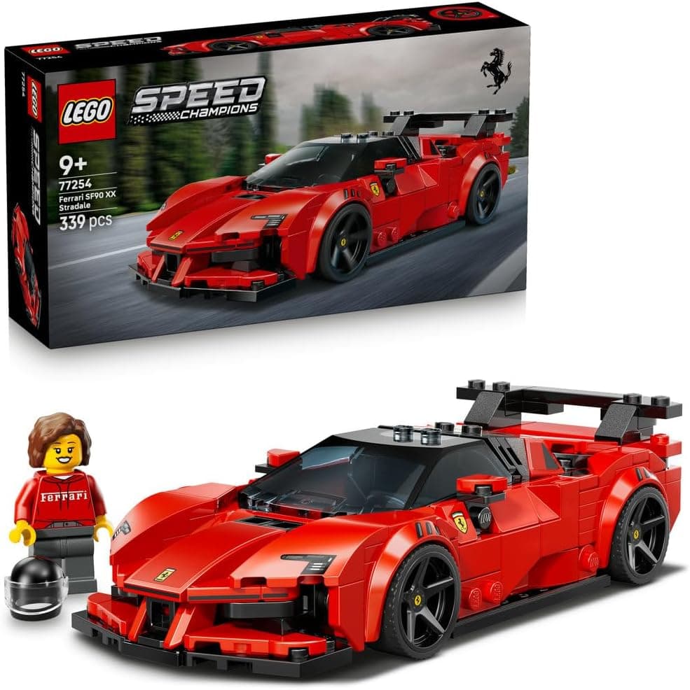 لگو Speed Champions Ferrari SF90 XX Stradale ماشین اسپرت مدل 77254 لگو Speed Champions Ferrari SF90 XX Stradale ماشین اسپرت مدل 77254
