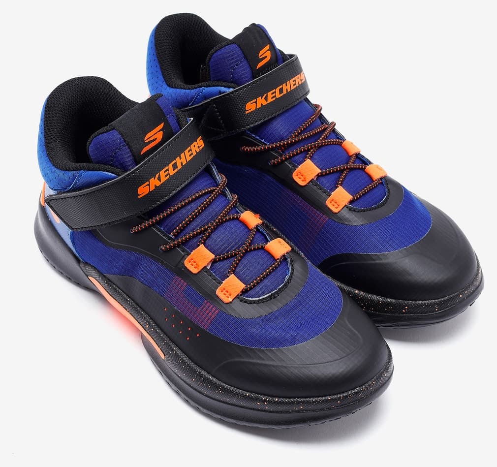کفش بسکتبال پسرانه Skechers Skx Court Hype Hooper-hero آبی مدل 406068L BLBK کفش بسکتبال پسرانه Skechers Skx Court Hype Hooper-hero آبی مدل 406068L BLBK