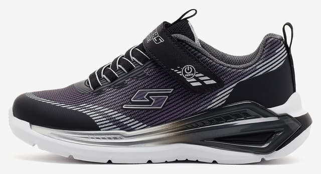 کفش ورزشی پسرانه Skechers مشکی چراغدار مدل TRI-NAMICS 2.0 401661L BKSL کفش ورزشی پسرانه Skechers مشکی چراغدار مدل TRI-NAMICS 2.0 401661L BKSL