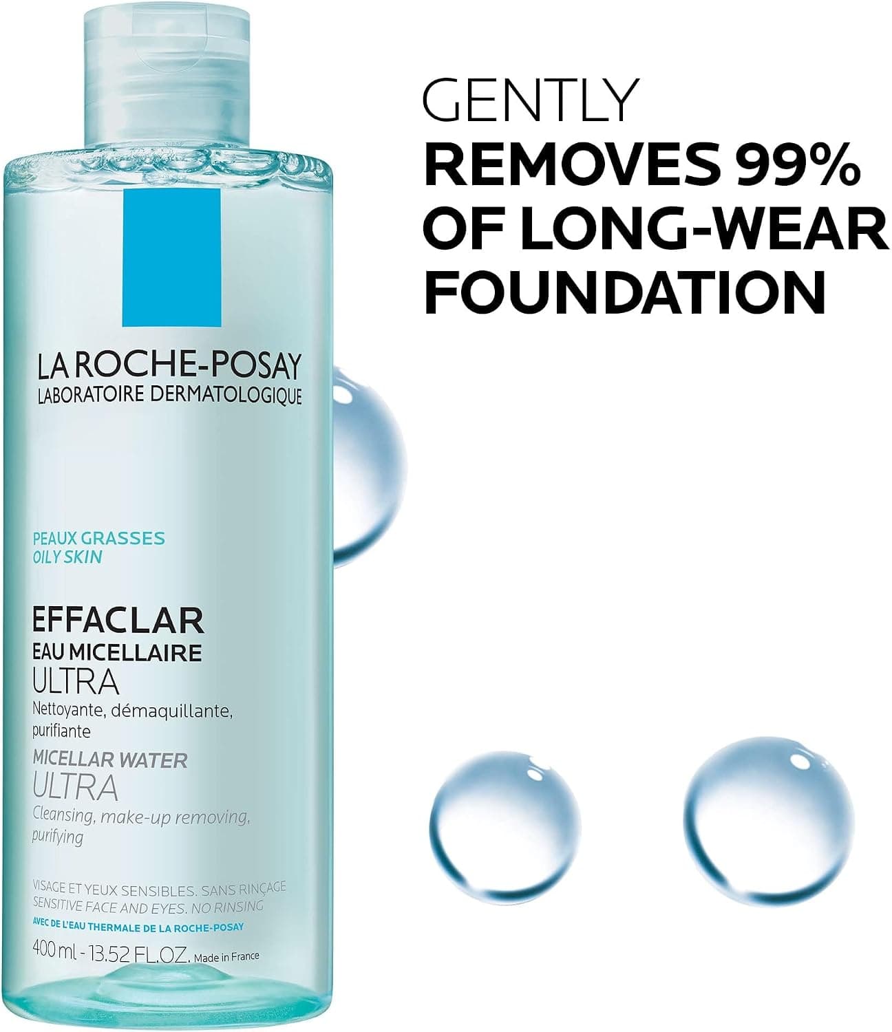 میسلار واتر La Roche Posay برای پوست چرب Effaclar Ultra 400 ML میسلار واتر La Roche Posay برای پوست چرب Effaclar Ultra 400 ML