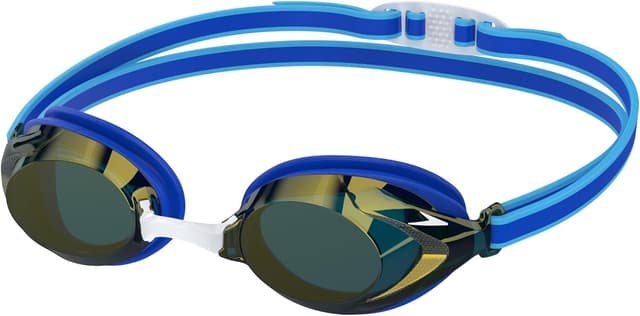 عینک شنای بچگانه یونیسکس Speedo آینهای با دید تقویتشده مدل Vanquisher 3.0 بسته 1 عددی عینک شنای بچگانه یونیسکس Speedo آینهای با دید تقویتشده مدل Vanquisher 3.0 بسته 1 عددی