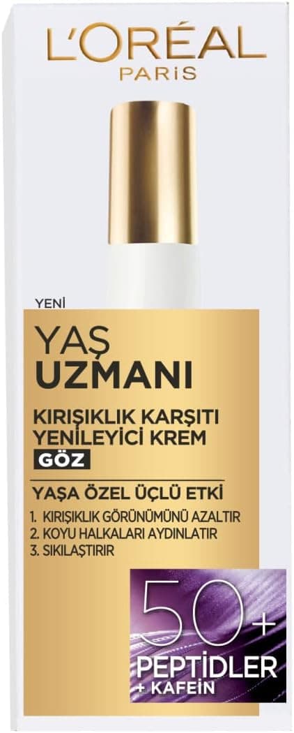 کرم دور چشم 50+ L'Oreal Paris ضدچروک و احیاکننده کرم دور چشم 50+ L'Oreal Paris ضدچروک و احیاکننده