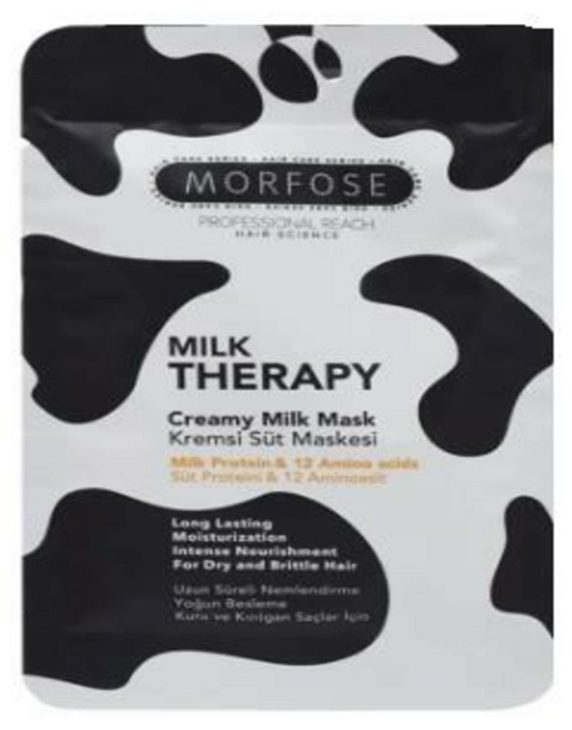 ماسک مو Morfose ساشه 25ML Milk Therapy ماسک مو Morfose ساشه 25ML Milk Therapy