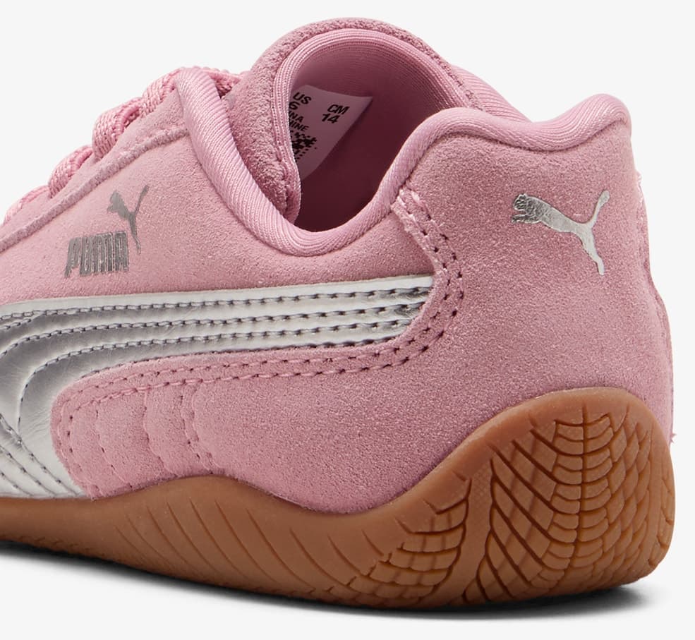 کفش ورزشی Puma Speedcat متالیک صورتی کمرنگ کفش ورزشی Puma Speedcat متالیک صورتی کمرنگ