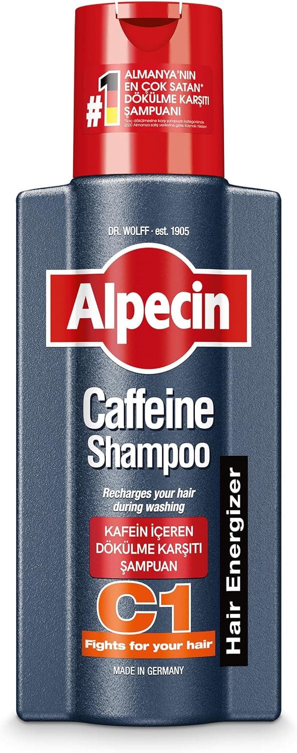 شامپو مردانه Alpecin ضد ریزش کافئیندار مدل C1 250ml شامپو مردانه Alpecin ضد ریزش کافئیندار مدل C1 250ml