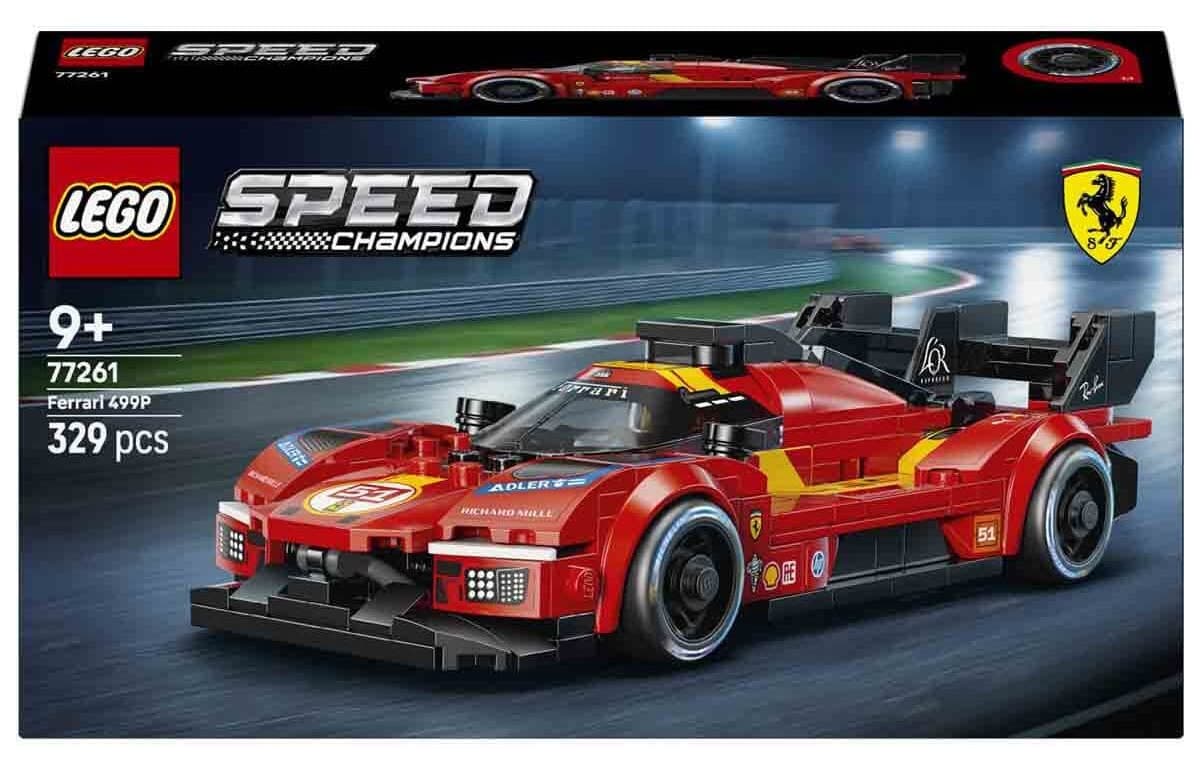 لگو Speed Champions Ferrari 499P مدل 77261 برای کودکان ۹+ لگو Speed Champions Ferrari 499P مدل 77261 برای کودکان ۹+