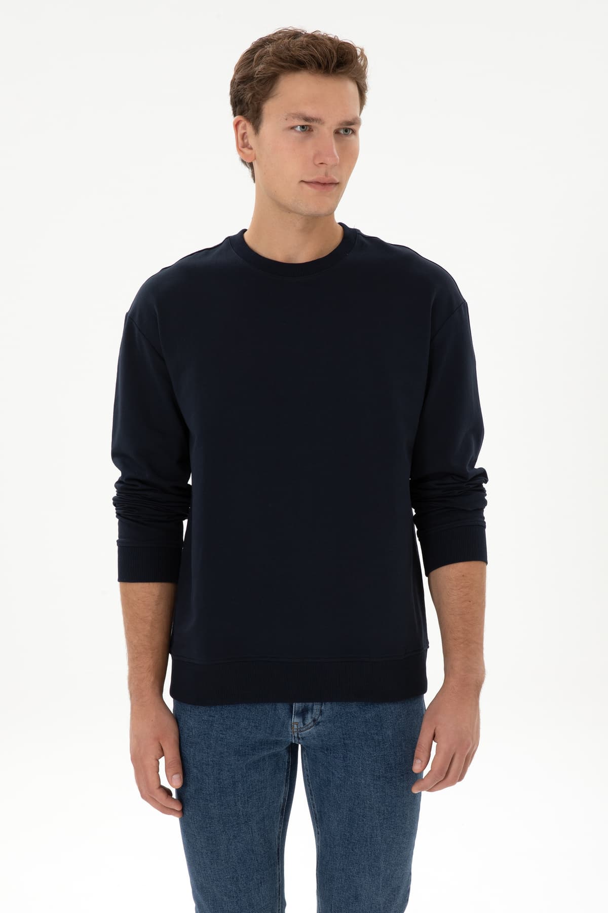 سوئیشرت مردانه U.S. Polo Assn. یقه گرد کامفورت فیت سرمهای نازک مدل 50316378-VR033 سوئیشرت مردانه U.S. Polo Assn. یقه گرد کامفورت فیت سرمهای نازک مدل 50316378-VR033