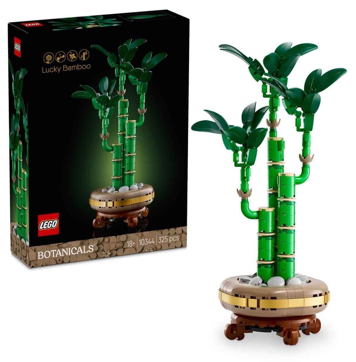 لگو Botanicals بامبوی شانس 10344 مدل گل 325 قطعه لگو Botanicals بامبوی شانس 10344 مدل گل 325 قطعه
