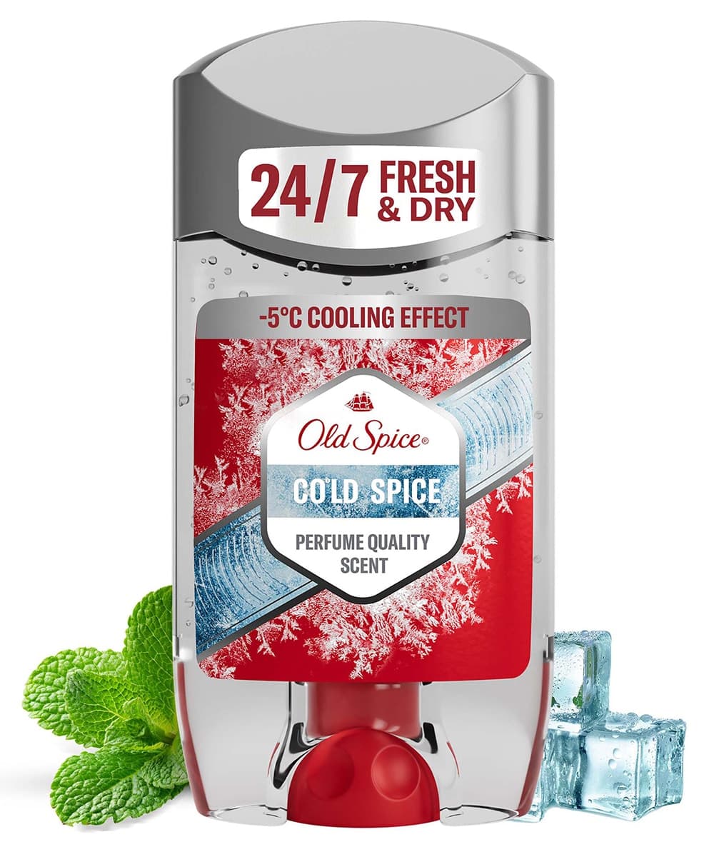 ژل شفاف ضدتعریق Old Spice Cold Spice 70ml x2 ژل شفاف ضدتعریق Old Spice Cold Spice 70ml x2