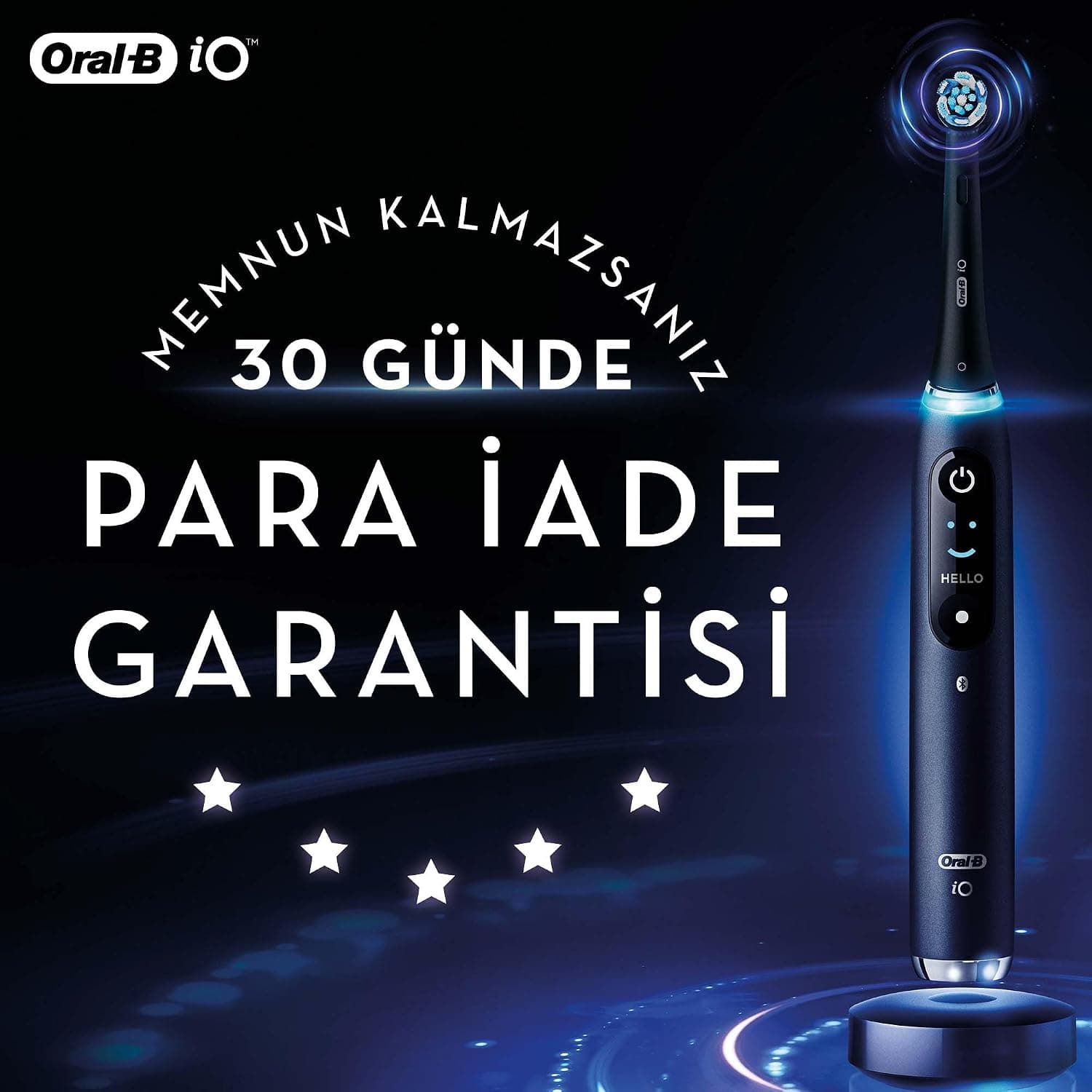 مسواک برقی شارژی Oral-B ست 2 عددی سیاه/صورتی مدل iO 9 مسواک برقی شارژی Oral-B ست 2 عددی سیاه/صورتی مدل iO 9