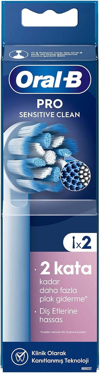 سری یدک مسواک شارژی Oral-B Sensitive X-Filament 2 عدد سری یدک مسواک شارژی Oral-B Sensitive X-Filament 2 عدد