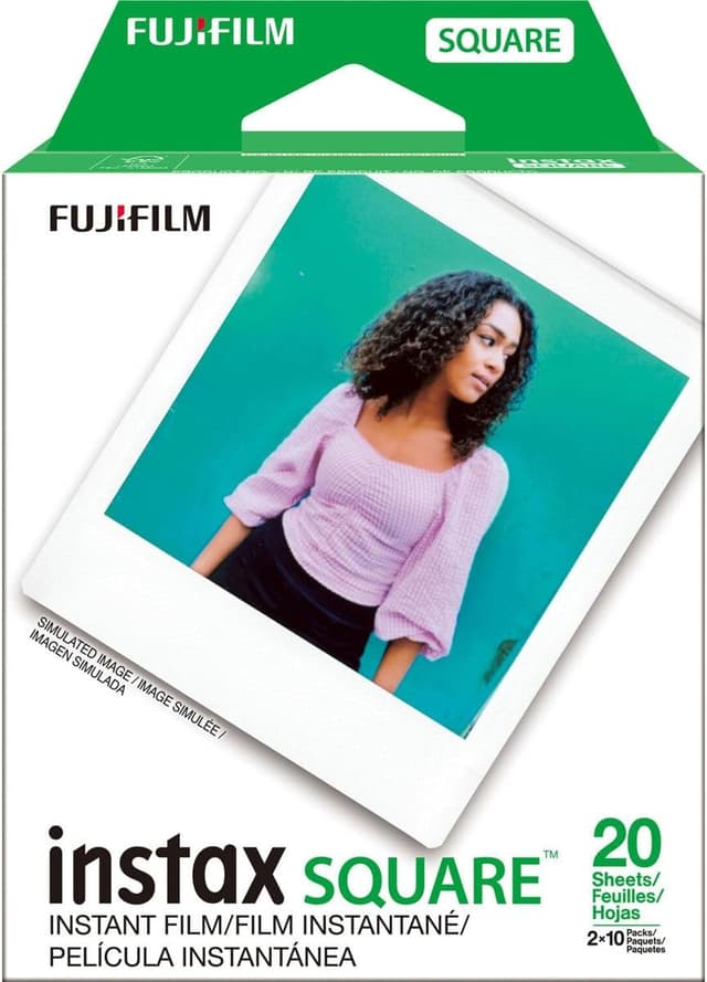 فیلم دوبسته Fujifilm Instax Square ۲۰ پوزه فیلم دوبسته Fujifilm Instax Square ۲۰ پوزه