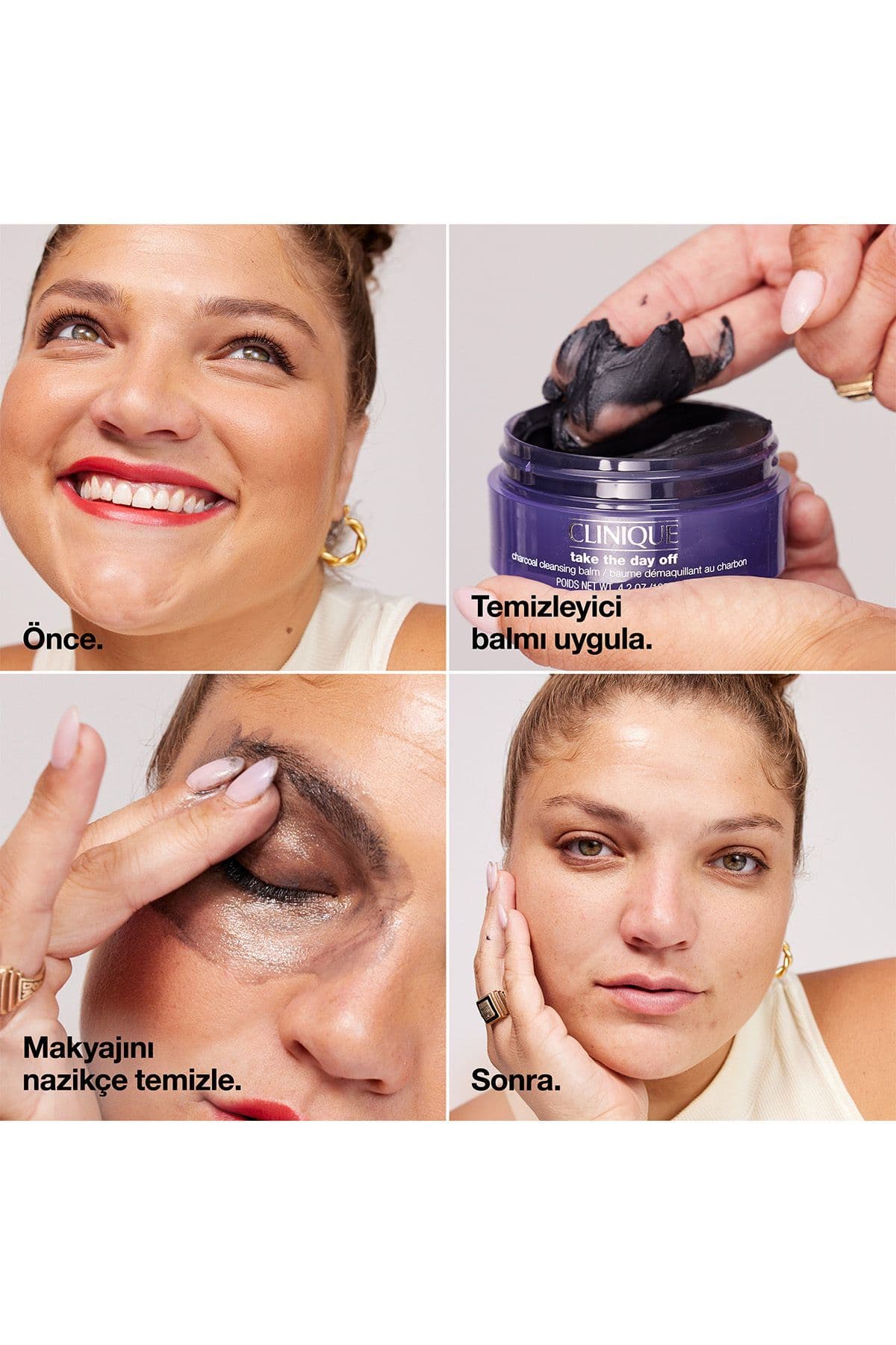 بالم پاککننده آرایش چشم و صورت Clinique Take The Day Off™ زغالی 30 ml بالم پاککننده آرایش چشم و صورت Clinique Take The Day Off™ زغالی 30 ml