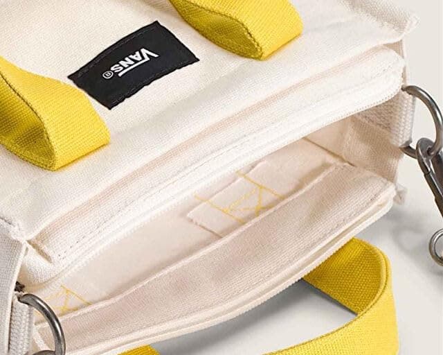 کیف دوشی پسرانه Vans مدل LIL PERGS TOTE زرد VN000HRWGRV1 کیف دوشی پسرانه Vans مدل LIL PERGS TOTE زرد VN000HRWGRV1