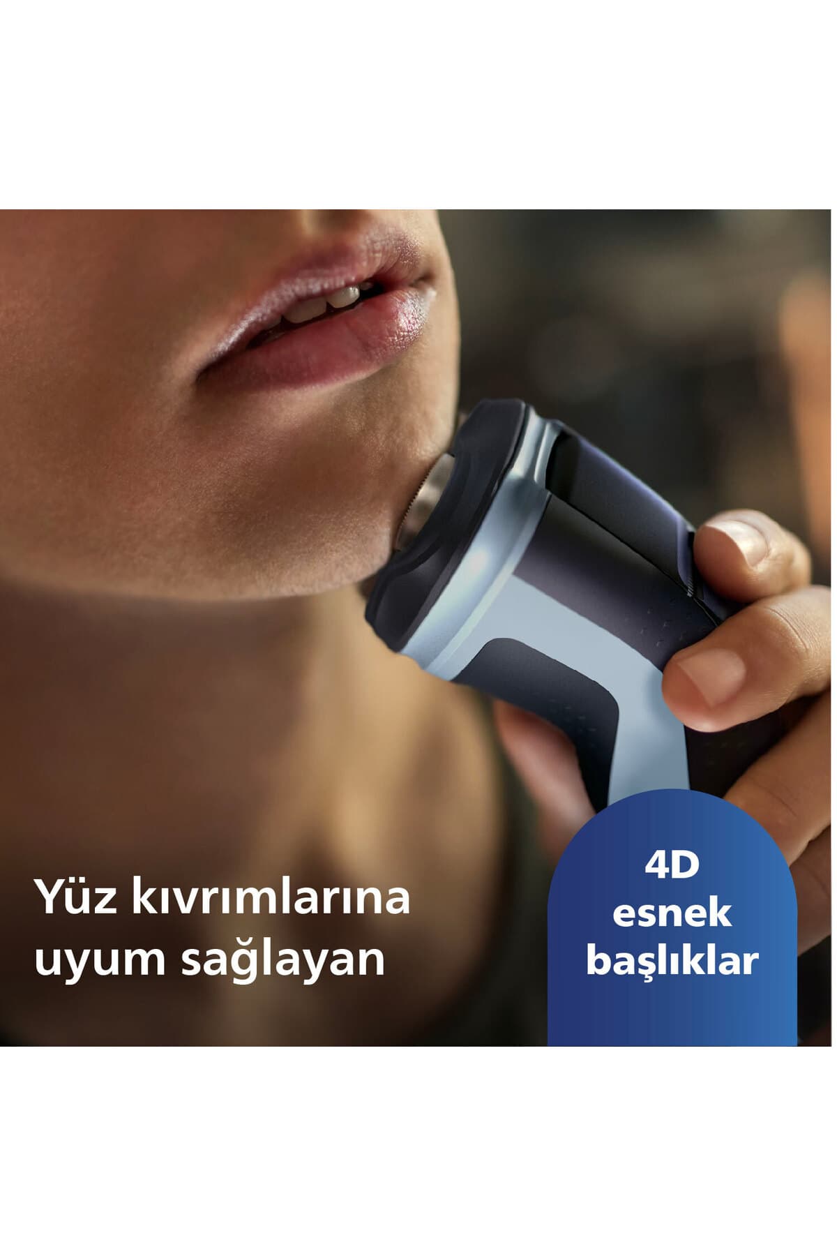 ریشتراش Philips سری 3000X خشک و مرطوب، سری چرخان در ۳ جهت، خطزن دقیق مدل X3063/00 ریشتراش Philips سری 3000X خشک و مرطوب، سری چرخان در ۳ جهت، خطزن دقیق مدل X3063/00