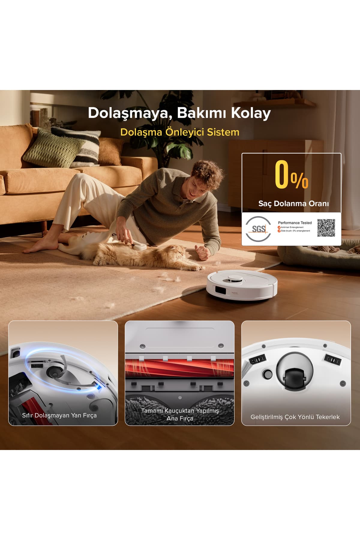 جاروبرقی رباتیک هوشمند Roborock با مکش 18.500 Pa سفید مدل Qrevo L Pro جاروبرقی رباتیک هوشمند Roborock با مکش 18.500 Pa سفید مدل Qrevo L Pro