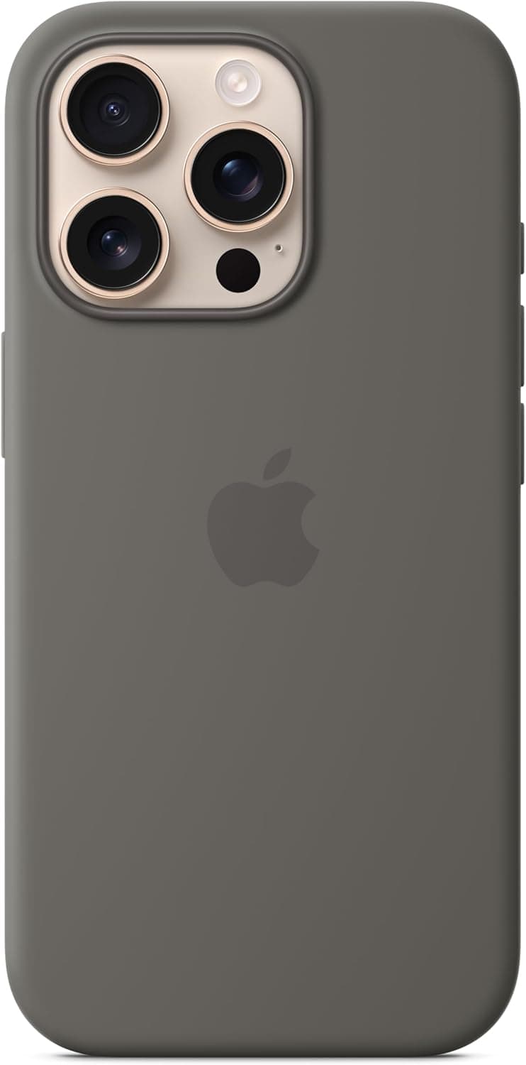 قاب سیلیکونی Apple با MagSafe مشکی مدل iPhone 16 Pro قاب سیلیکونی Apple با MagSafe مشکی مدل iPhone 16 Pro