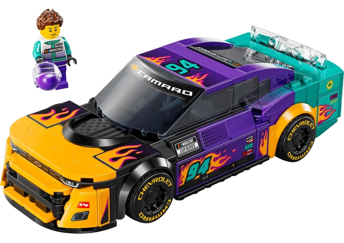 لگو Speed Champions NASCAR Chevrolet Camaro ZL1 ماشین مدل 76935 لگو Speed Champions NASCAR Chevrolet Camaro ZL1 ماشین مدل 76935