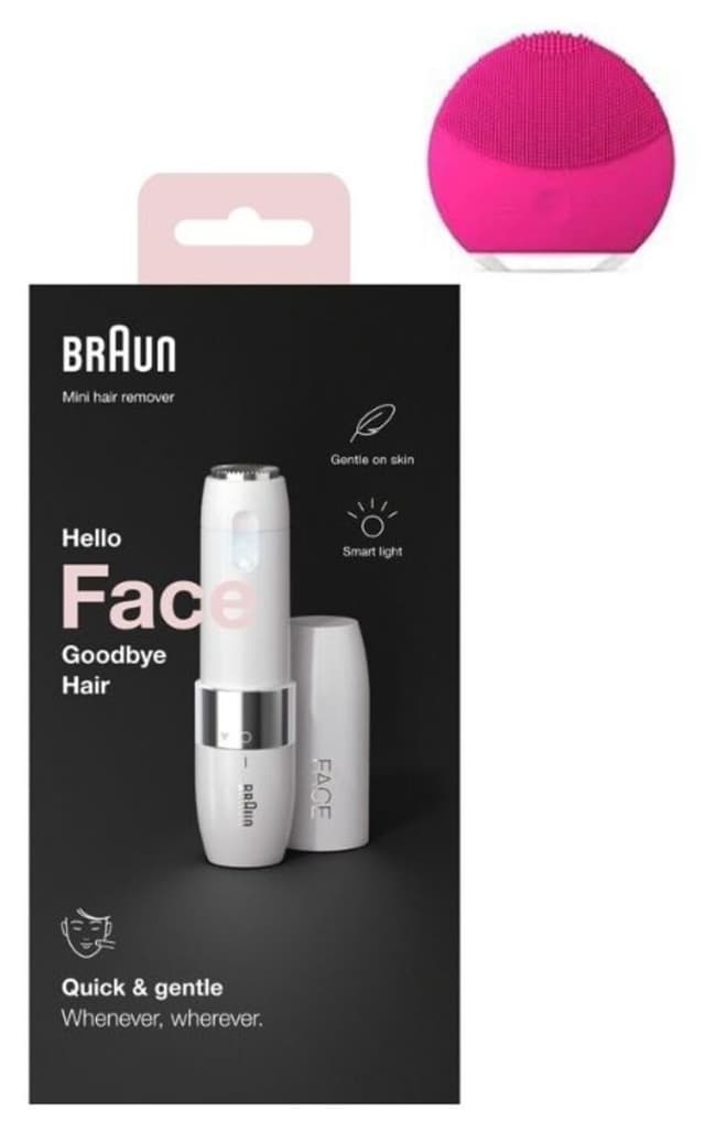 دستگاه موبر صورت Braun برای چانه، گونه، گردن و بالای لب دستگاه موبر صورت Braun برای چانه، گونه، گردن و بالای لب
