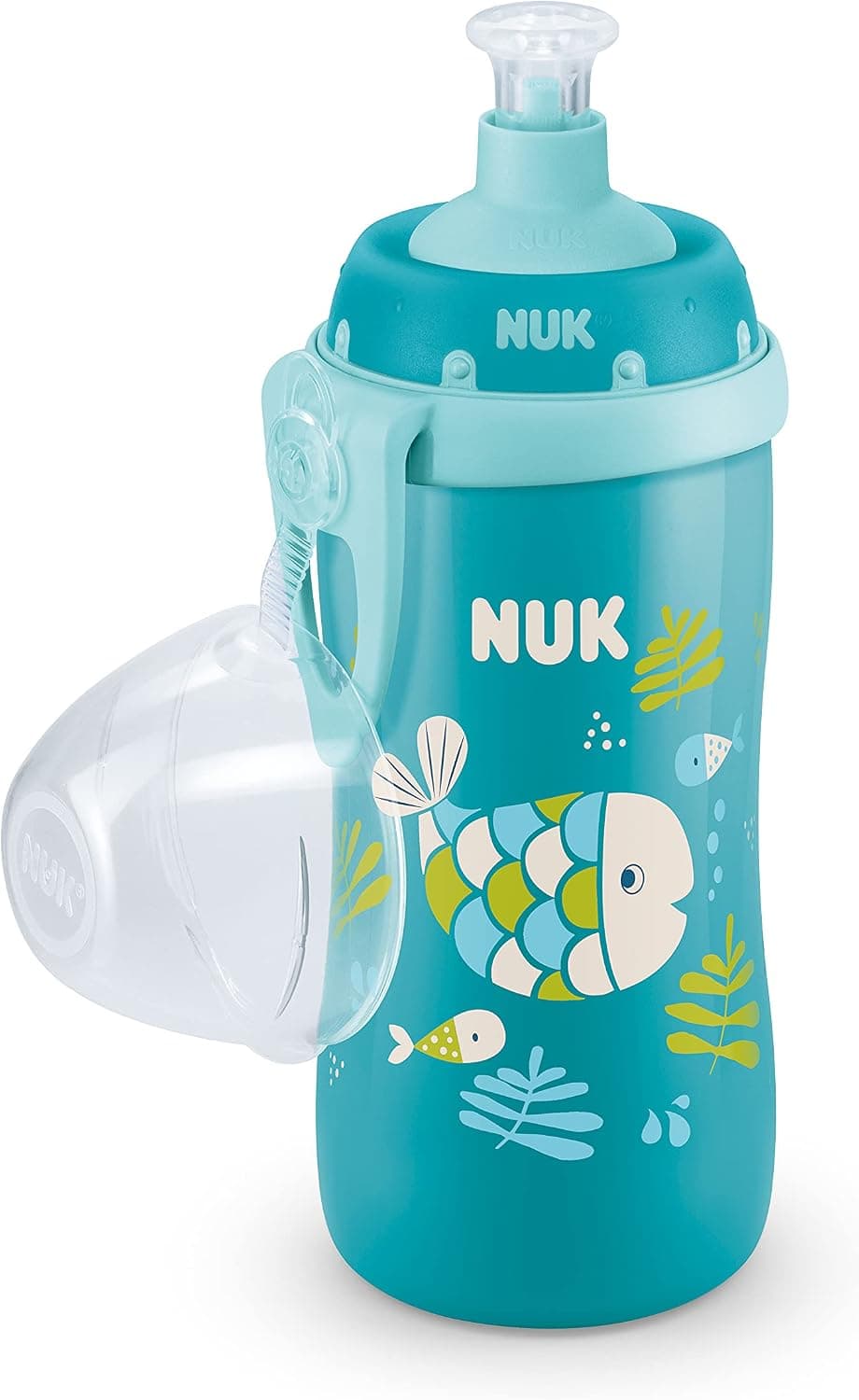 بطری آموزشی NUK کشویی Chameleon Effect ۳۰۰ میلیلیتری فیروزهای مدل Junior Cup بطری آموزشی NUK کشویی Chameleon Effect ۳۰۰ میلیلیتری فیروزهای مدل Junior Cup