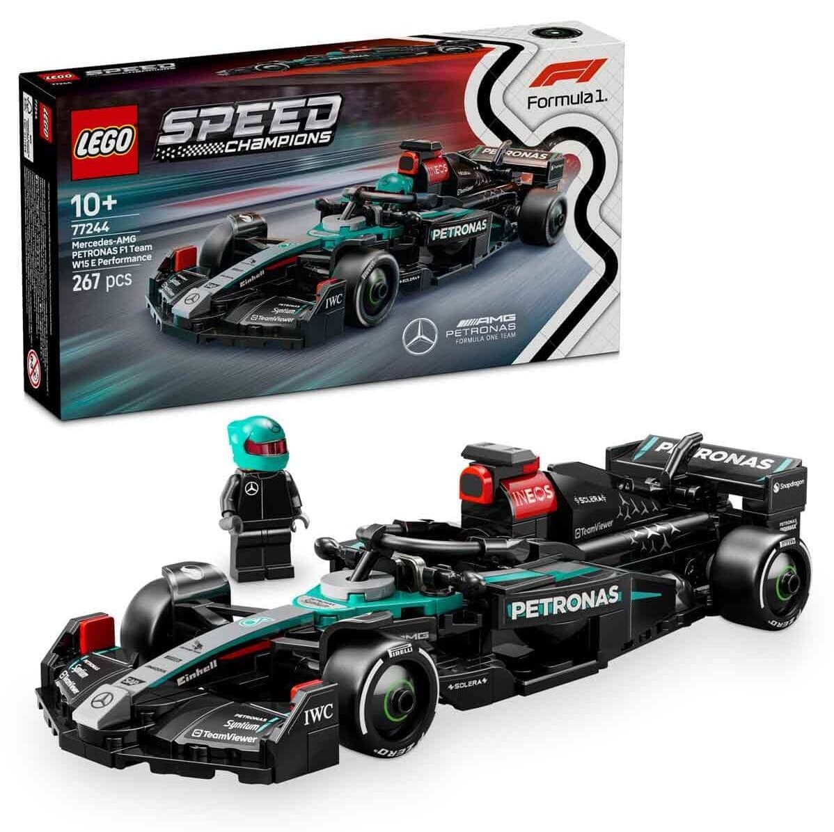 لگو Speed Champions Mercedes-AMG F1 W15 ماشین مسابقه مدل 77244 ۱۰ سال به بالا لگو Speed Champions Mercedes-AMG F1 W15 ماشین مسابقه مدل 77244 ۱۰ سال به بالا