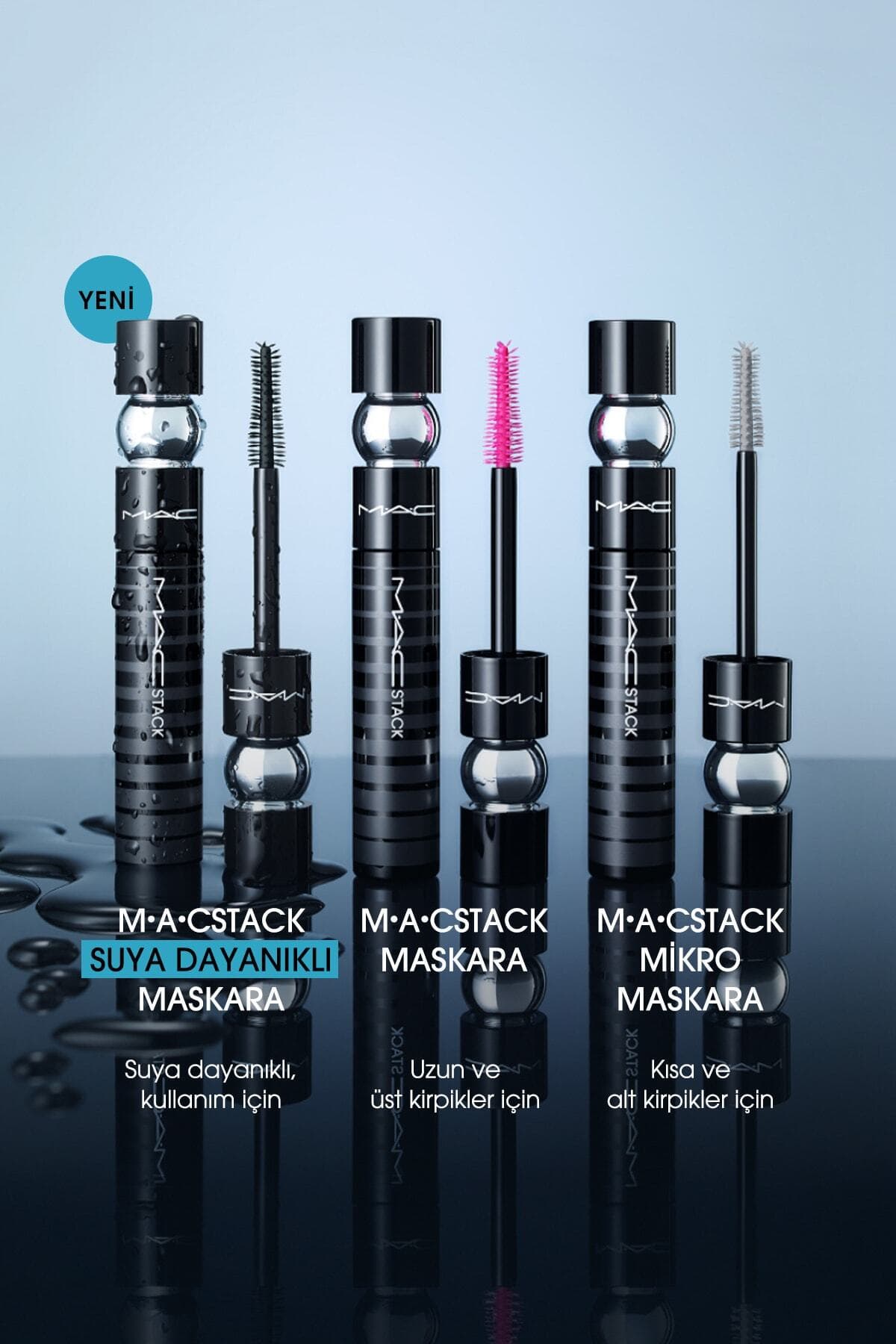 ریمل ضدآب Mac M·a·cstack مشکی 12ml ریمل ضدآب Mac M·a·cstack مشکی 12ml