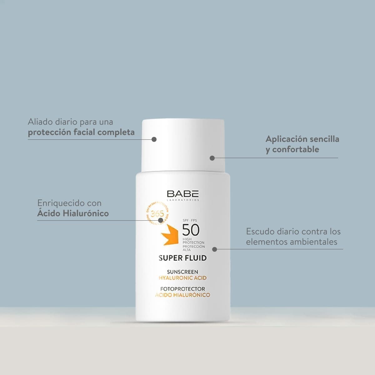 کرم ضدآفتاب فلوئید LABORATORIOS BABE SPF 50+ 50 ml کرم ضدآفتاب فلوئید LABORATORIOS BABE SPF 50+ 50 ml