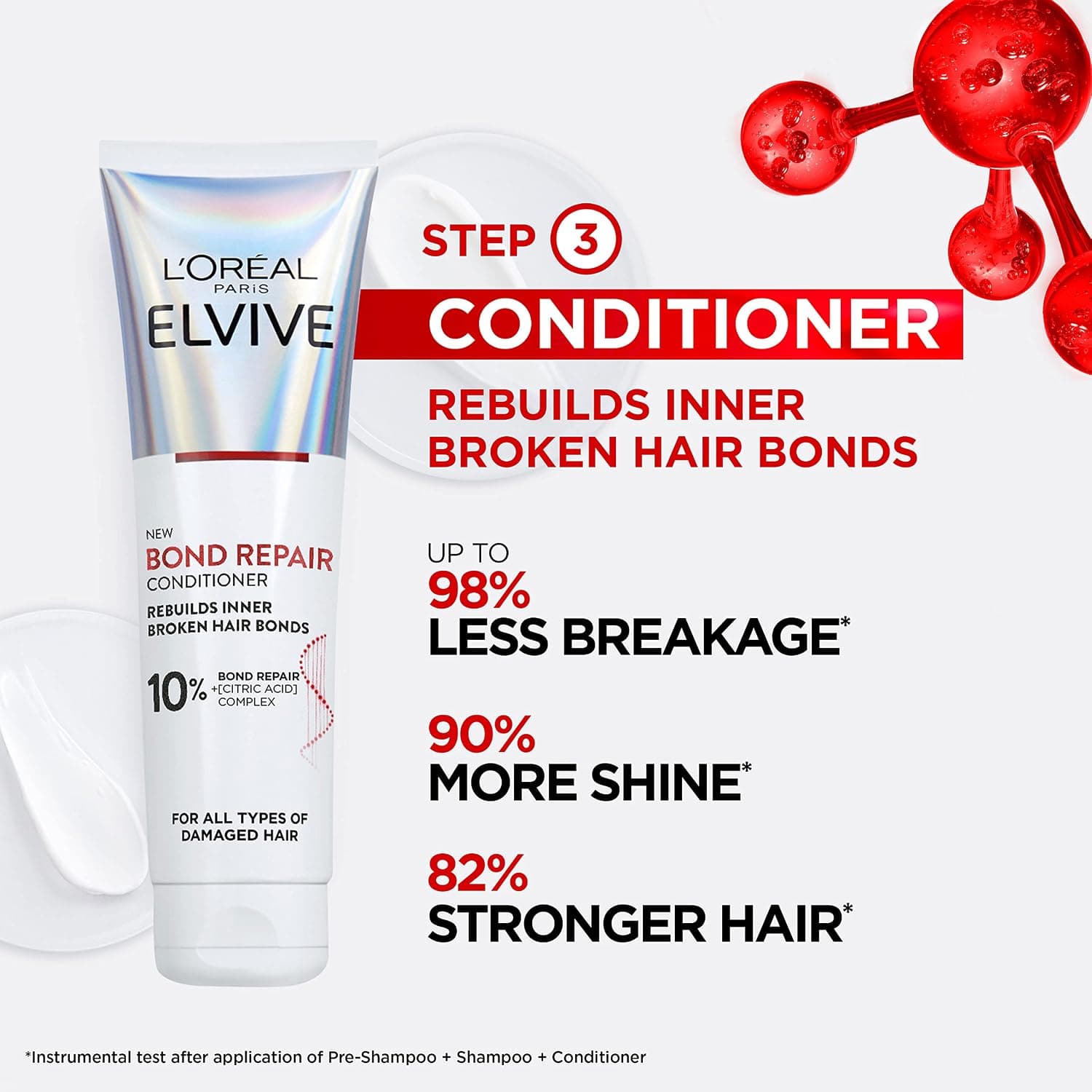 نرمکننده مو L'Oreal Paris Elvive Bond Recovery 150ml نرمکننده مو L'Oreal Paris Elvive Bond Recovery 150ml