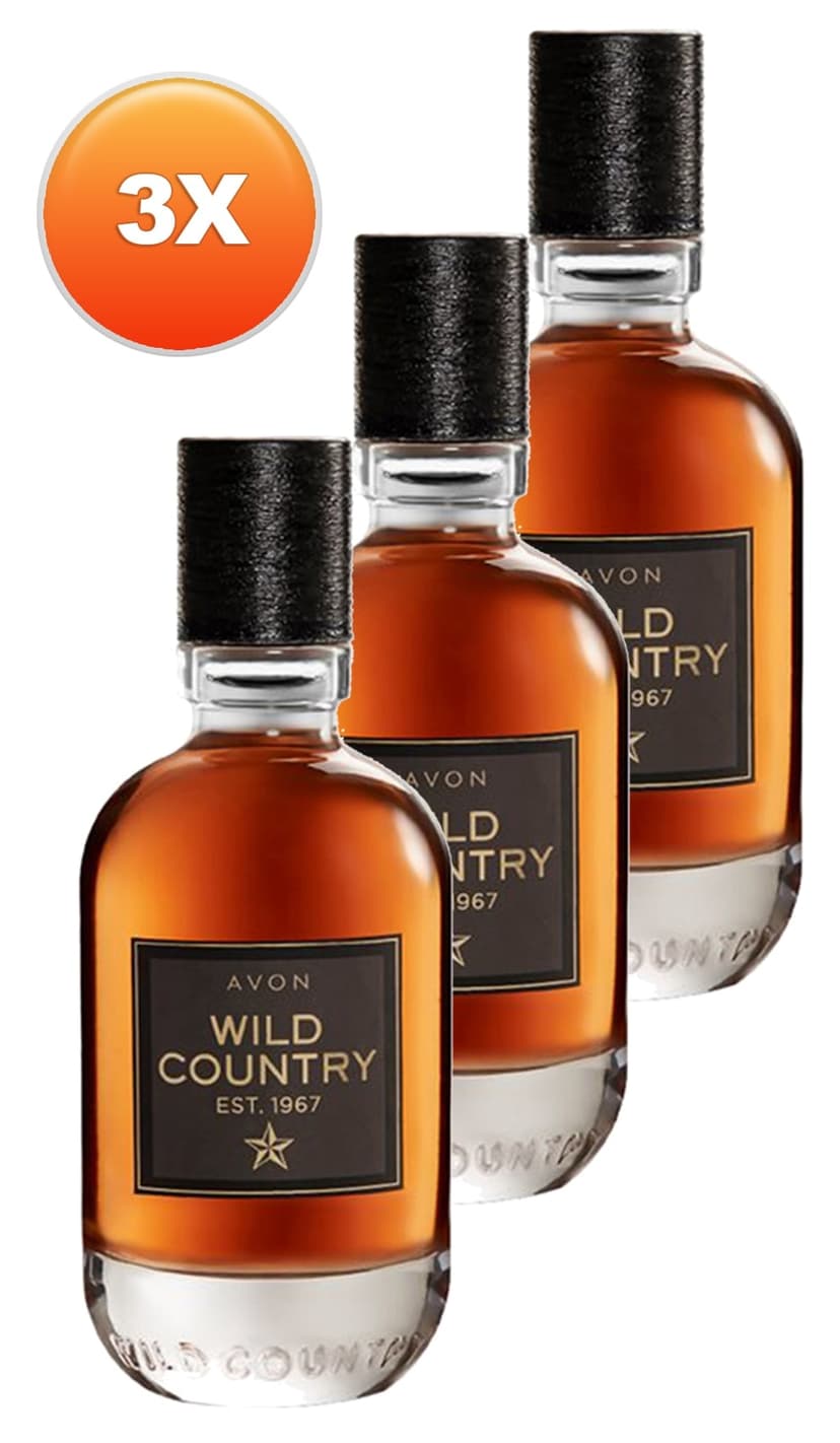 ادکلن مردانه Avon Wild Country EDT 75ml ست سهتایی ادکلن مردانه Avon Wild Country EDT 75ml ست سهتایی