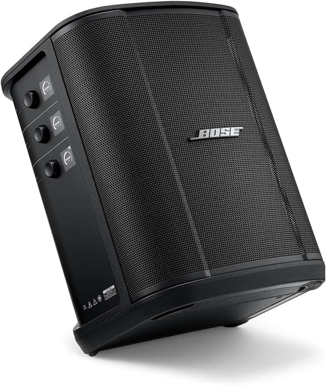 اسپیکر بلوتوثی پرتابل Bose سیستم PA بیسیم مشکی مدل S1 Pro+ اسپیکر بلوتوثی پرتابل Bose سیستم PA بیسیم مشکی مدل S1 Pro+
