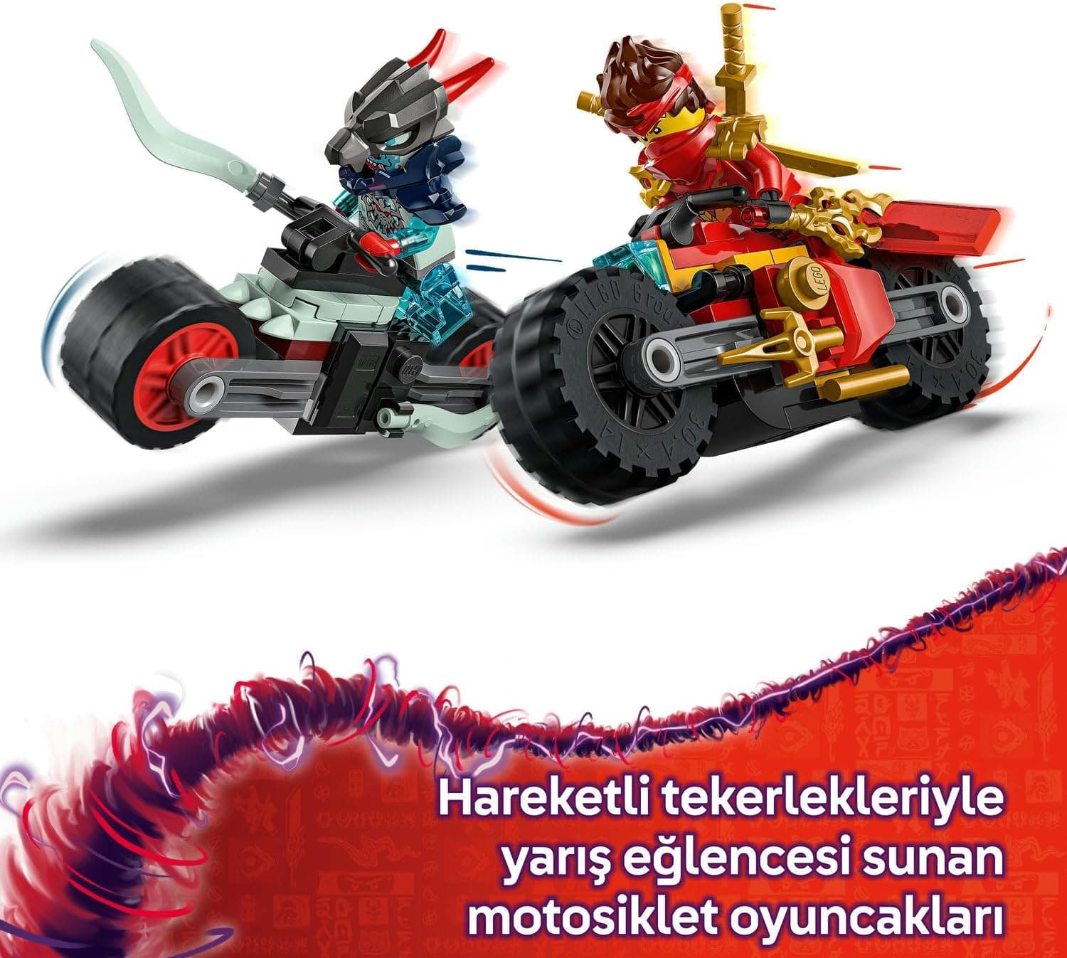 لگو NINJAGO ست موتورسیکلت مسابقه سرعت Kai مدل 71838 لگو NINJAGO ست موتورسیکلت مسابقه سرعت Kai مدل 71838