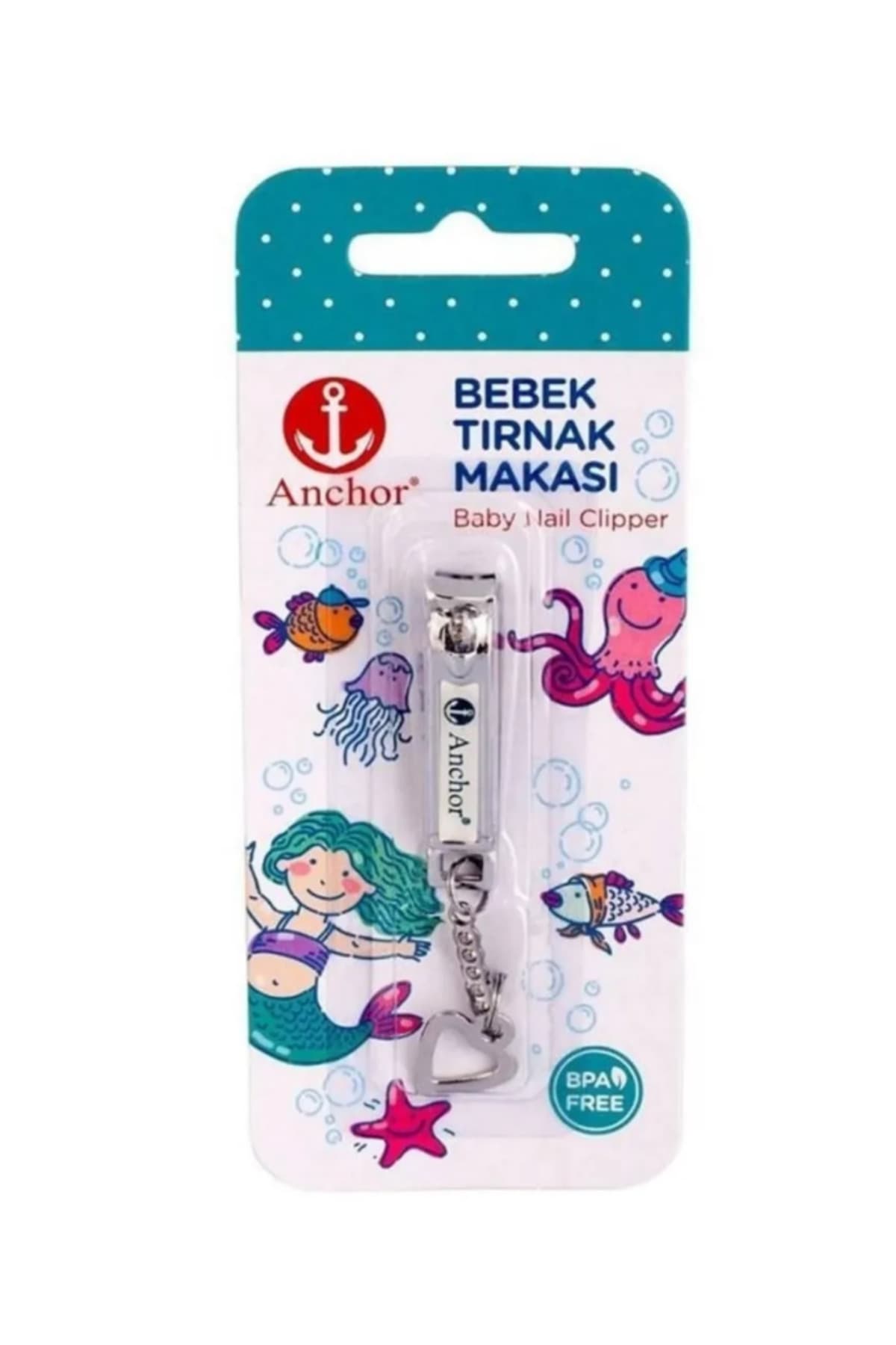 قیچی ناخن نوزاد Anchor بدون BPA مدل GX605 قیچی ناخن نوزاد Anchor بدون BPA مدل GX605